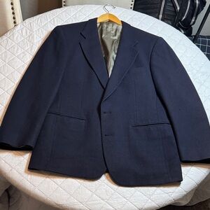 Vintage “Ralph Lauren”Midnight Blue Men's Blazer